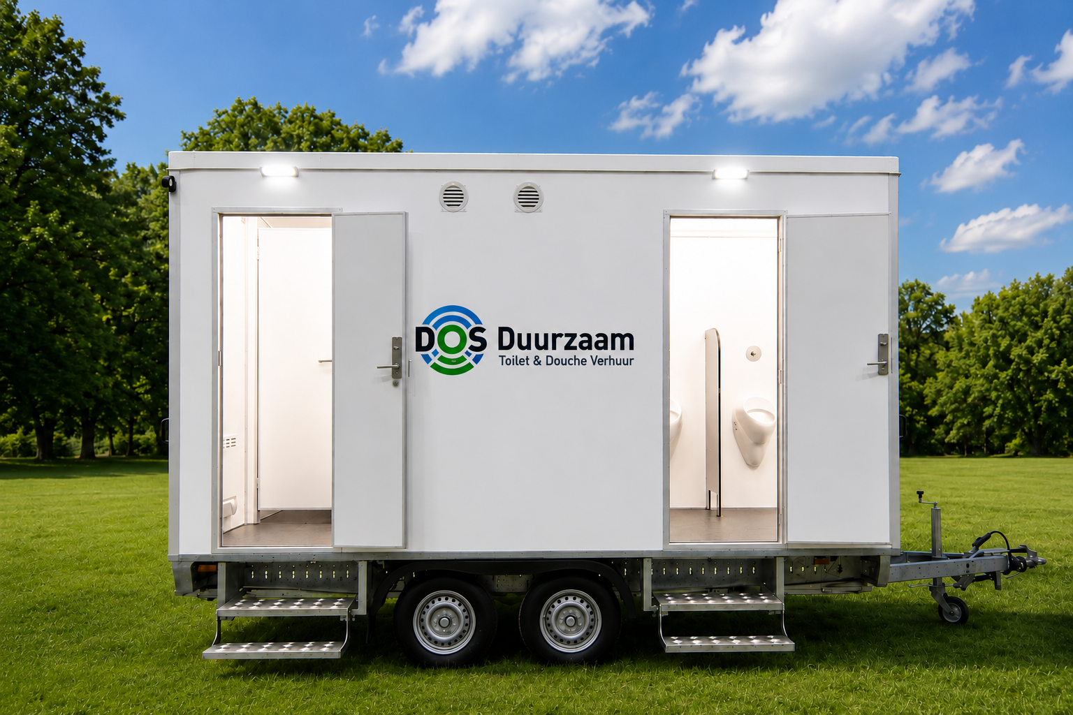 Toiletwagen configuratie 2-1-2